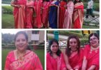 Noida: तस्वीरे में देखे कैसे मनाया महिलाओं ने करवा चौथ